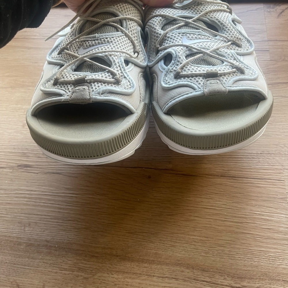 Nike Offline 2.0 Rattan Beige Khaki Tan White CZ0332-201 Slides Sandals - Picture 4 of 9
